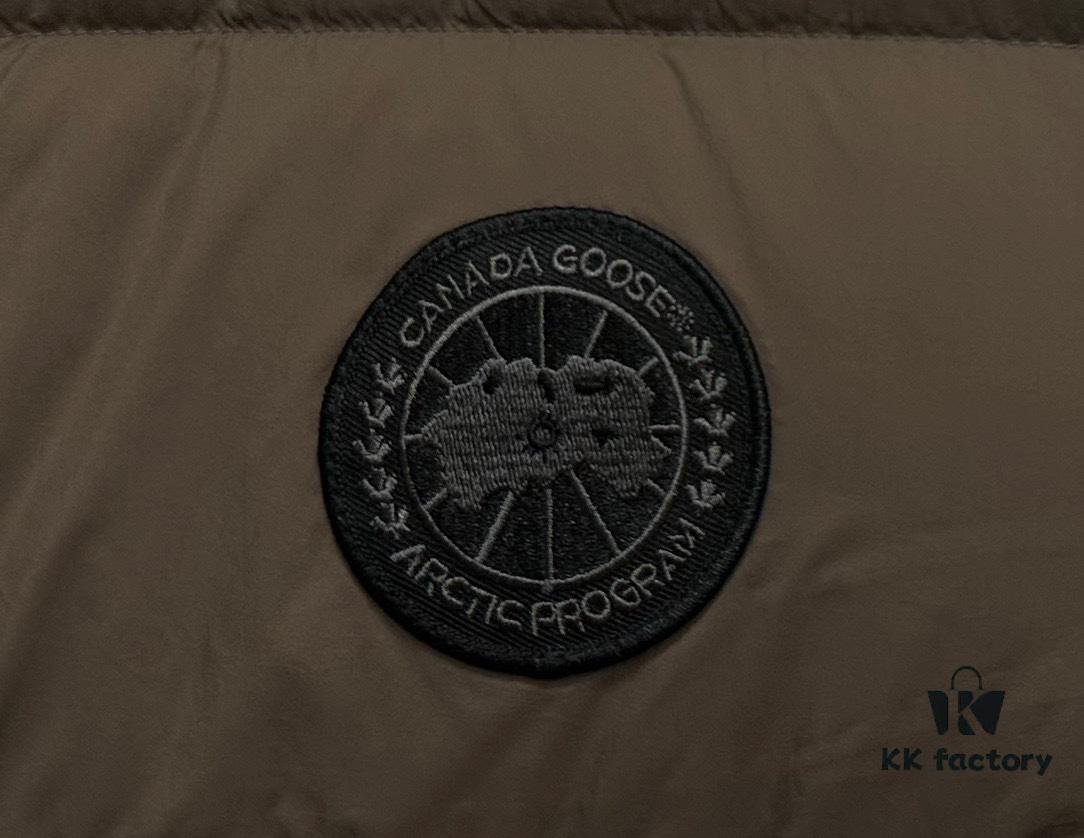 6931a316ccd8ab3d7af9743e CANADA GOOSE Inspired Hooded Down Jacket, Couples Style, Popular Fashion Design with 90% White Goose Down, Black Lightweight Puff Version