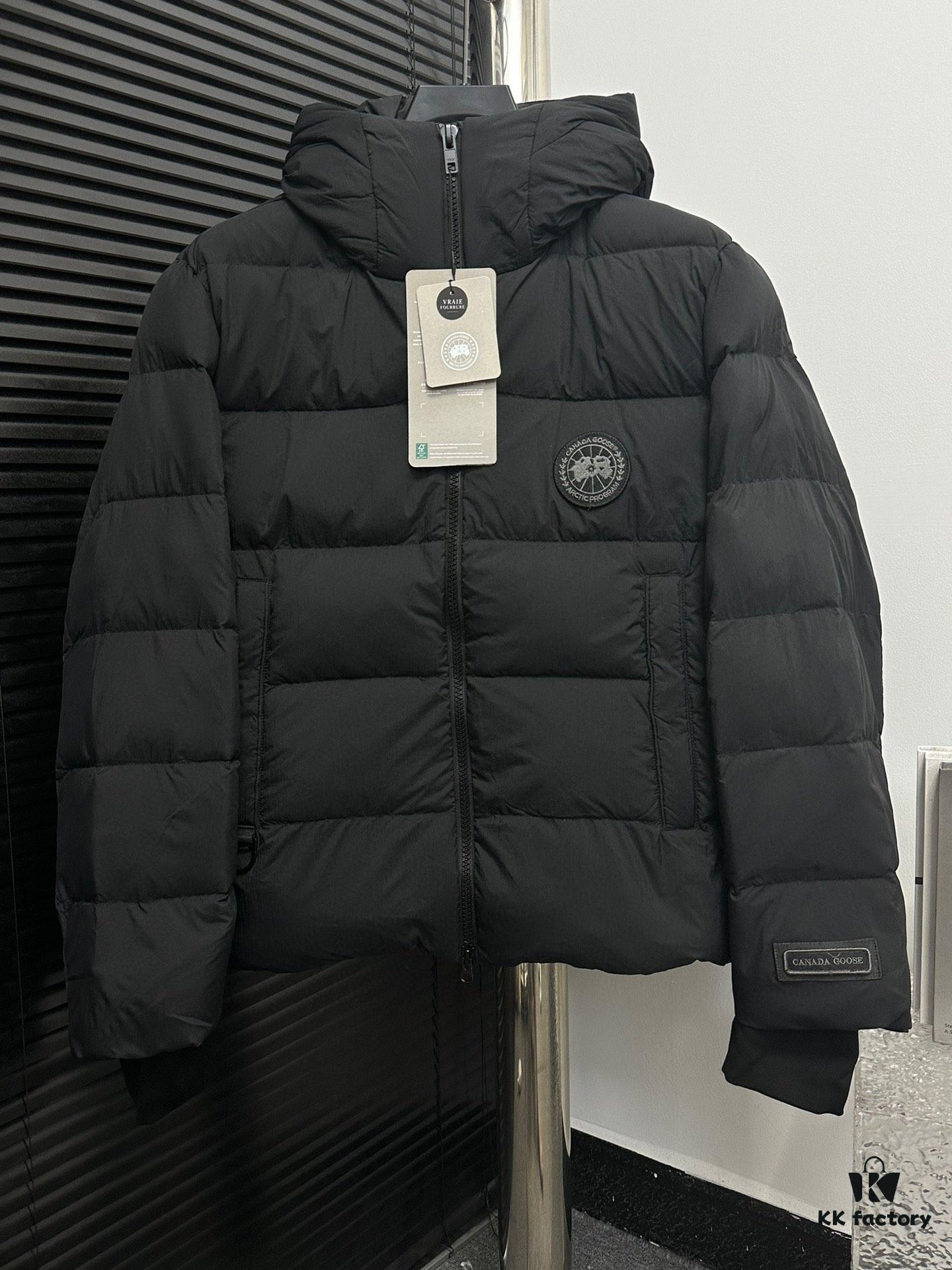 6931a316ccd8ab3d7af97444 CANADA GOOSE Inspired Hooded Down Parka - Couples Style, Popular Fashion Item with 90% White Goose Down, Lightweight Puff Black Design