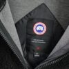 6931a317ccd8ab3d7af97457 Canada Goose Simcoe Fleece Zip-Up Jacket in Apricot and Black