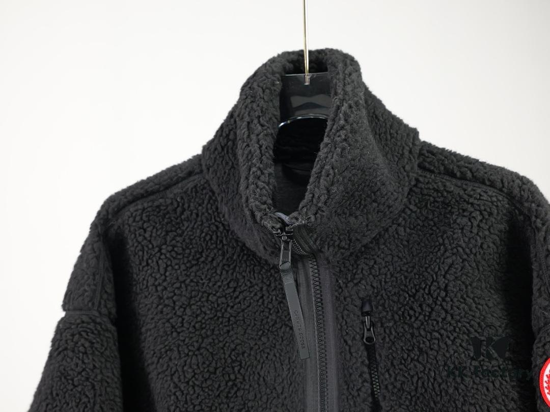 6931a31accd8ab3d7af97490 Canada Goose Simcoe Sherpa Lined Zip Jacket Made with Kind™ Faux Long-Hair Shearling