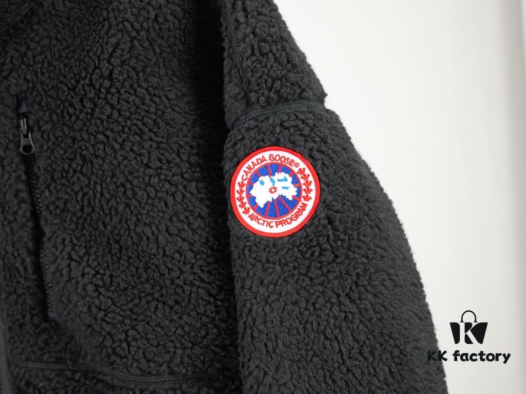 6931a31accd8ab3d7af97491 Canada Goose Simcoe Sherpa Lined Zip Jacket Made with Kind™ Faux Long-Hair Shearling