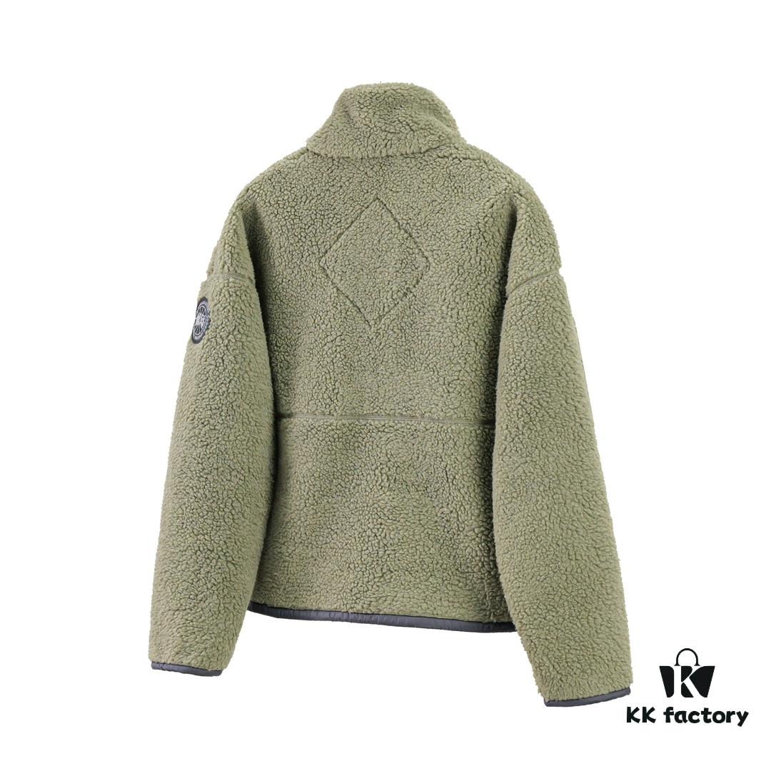 Canada Goose Simcoe Shearling-Like Zip-Up Jacket
