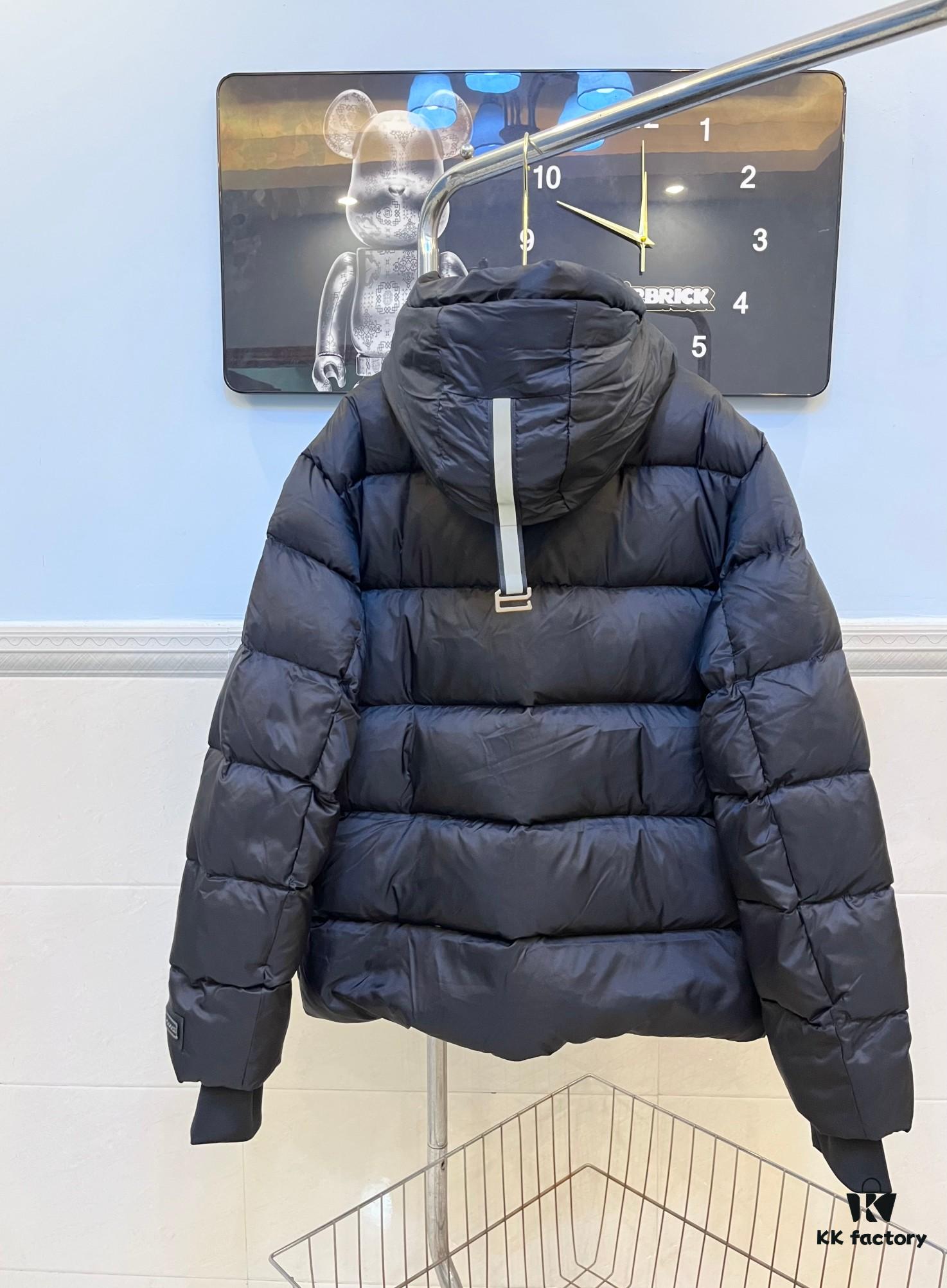 6931a322ccd8ab3d7af97522 CANAND Down Jacket with Black Label, Stylish Hooded Design, 90% Goose Down Filled, Double-Layer Windproof Inner Lining, Elastic Snow Skirt, High Resilience and Warmth
