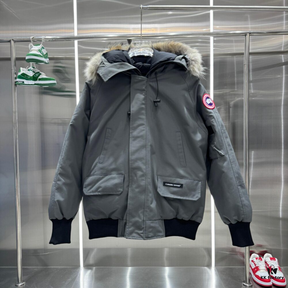 6931a32accd8ab3d7af975a6 Canadagoose Chilliwack01 Pilot Jacket Down Coat, Authentic Pattern Molded, Custom Original Materials