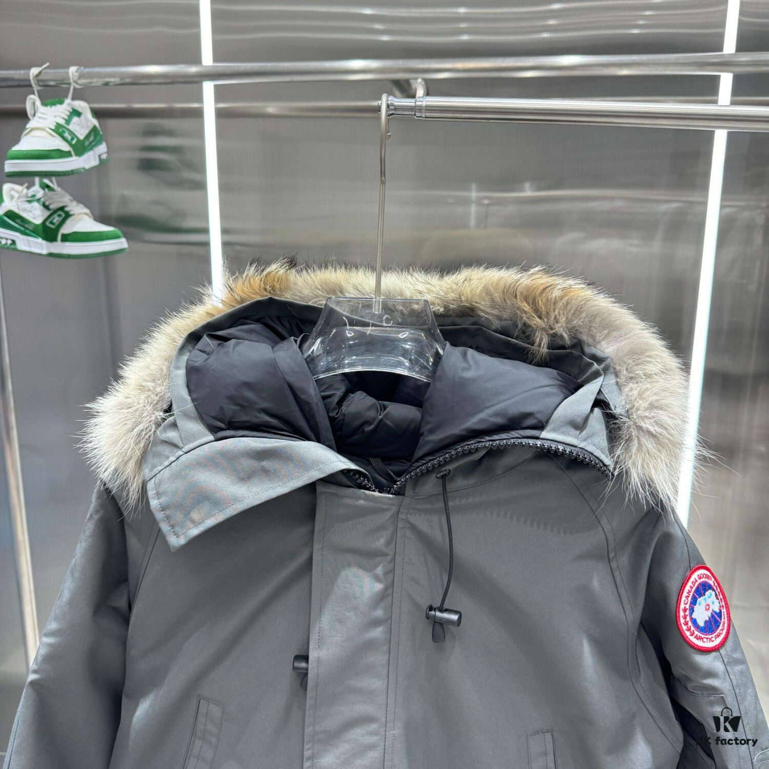 Canadagoose Chilliwack01 Pilot Jacket Down Coat, Authentic Pattern Molded, Custom Original Materials