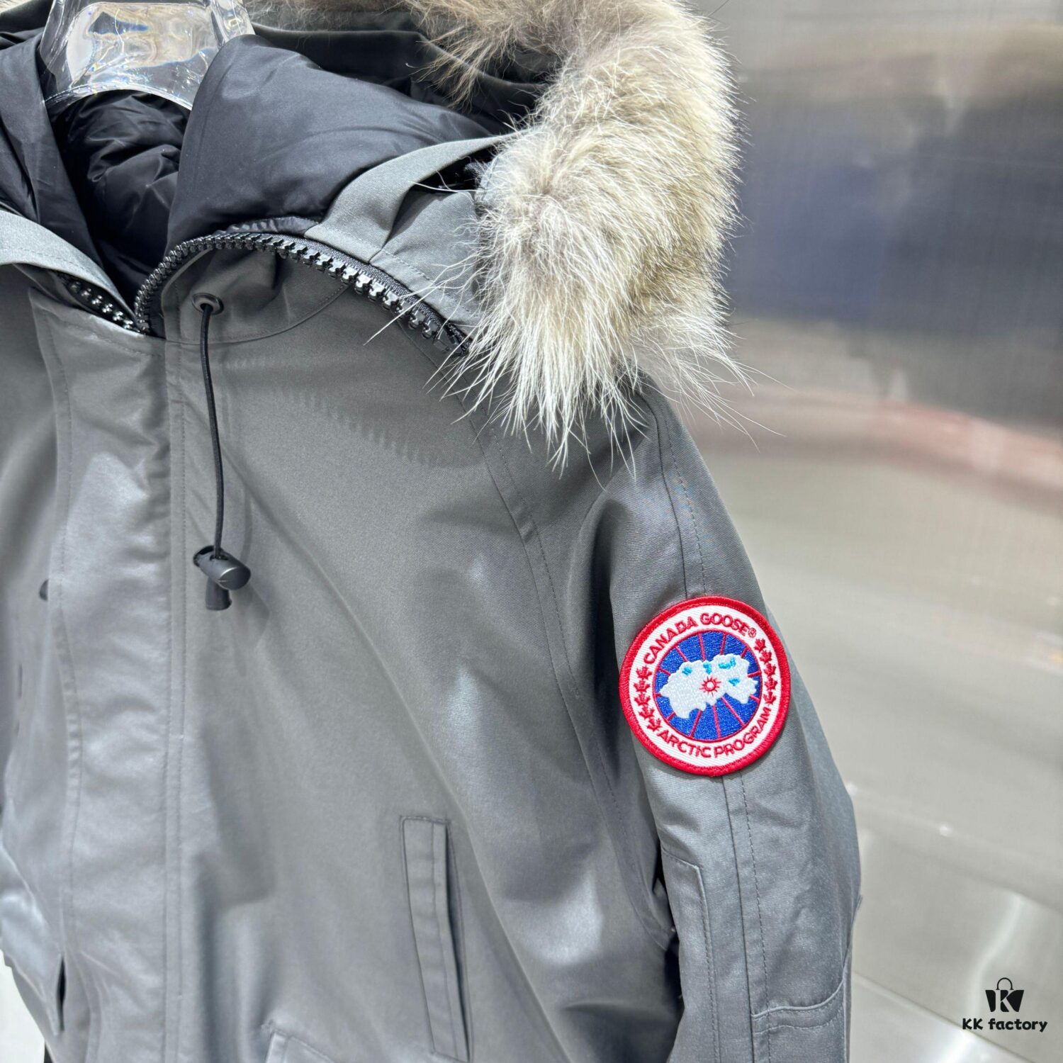 Canadagoose Chilliwack01 Pilot Jacket Down Coat, Authentic Pattern Molded, Custom Original Materials