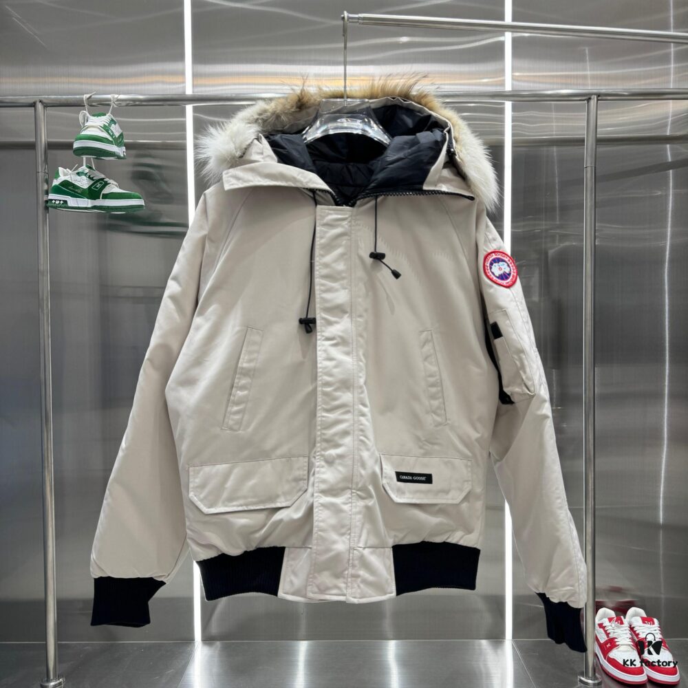 6931a32bccd8ab3d7af975af Canadagoose Chilliwack01 Pilot Jacket Down Coat, Authentic Pattern Development, Custom Original Materials