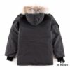 6931a32cccd8ab3d7af975c3 Canada Goose Expedition Parka 08 Model Graphite Gray Black Logo White Base