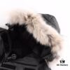 6931a32cccd8ab3d7af975c5 Canada Goose Expedition Parka 08 Model Graphite Gray Black Logo White Base