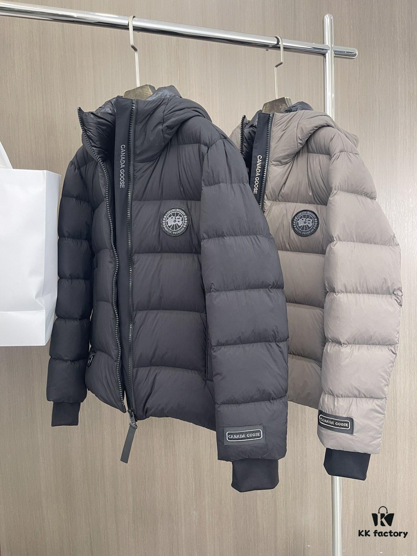 6931a32dccd8ab3d7af975d9 Latest Canada Goose Black Label Down Jacket, Fashionable and Warm Men's Hooded Outerwear with High-Quality Goose Down Filling, Stylish and Timeless Design, Suitable for All Body Types