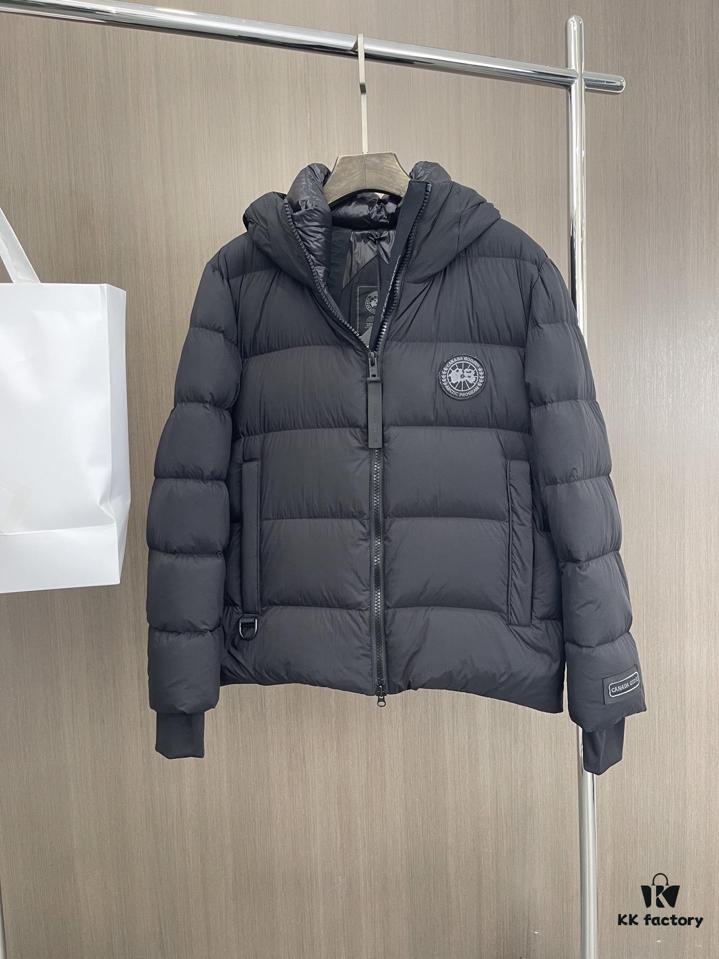 6931a32dccd8ab3d7af975da Latest Canada Goose Black Label Down Jacket, Fashionable and Warm Men's Hooded Outerwear with High-Quality Goose Down Filling, Stylish and Timeless Design, Suitable for All Body Types
