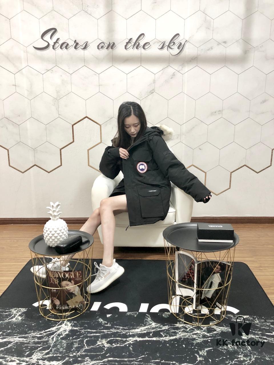 6931a331ccd8ab3d7af97624 CANADA GOOSE Expedition Parka Model 08 - Men's and Women's Unisex Mid-Length Winter Coat, Black