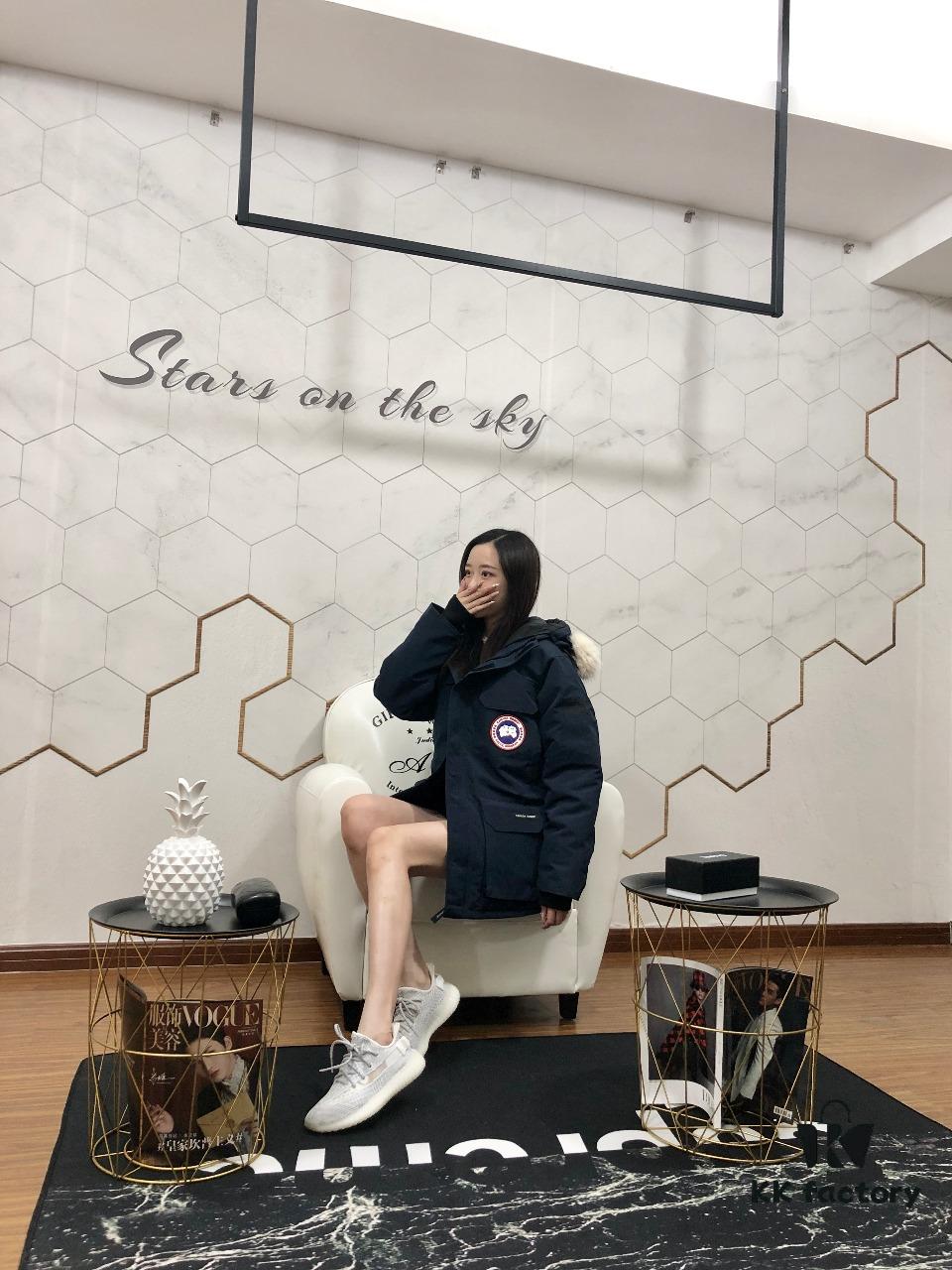 6931a332ccd8ab3d7af97637 CANADA GOOSE Expedition Parka 08 Men's and Women's Mid-Length Navy Blue Version 💎 Top Tier Version