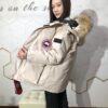 6931a332ccd8ab3d7af9763a CANADA GOOSE Expedition Parka Model 08 - Unisex Mid-Length Winter Coat in Off-White