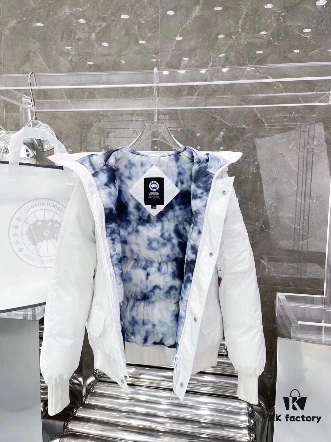 6931a333ccd8ab3d7af97650 Canada Goose White Label Series Official Website Synchronized 01# - Mood Blue, Dawn Blue, White - 90% White Duck Down Fill