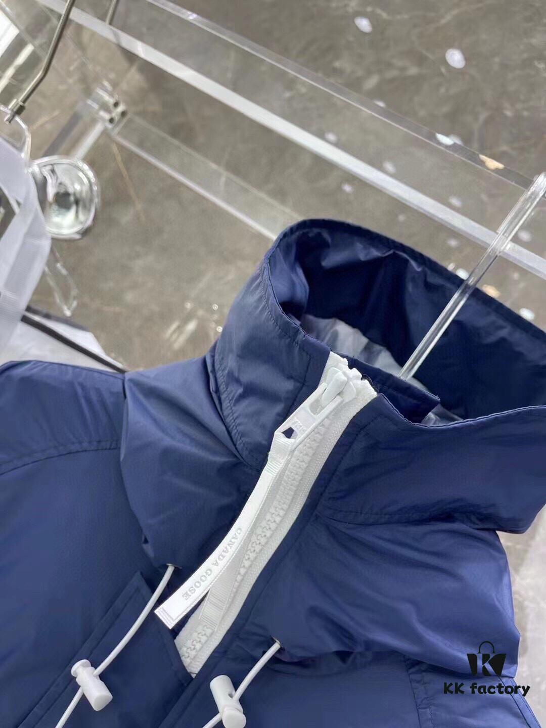 6931a333ccd8ab3d7af9765b Canada Goose White Label Series Official Website Sync 01# - Mood Blue, Dawn Blue, White - 90% White Duck Down - Unisex