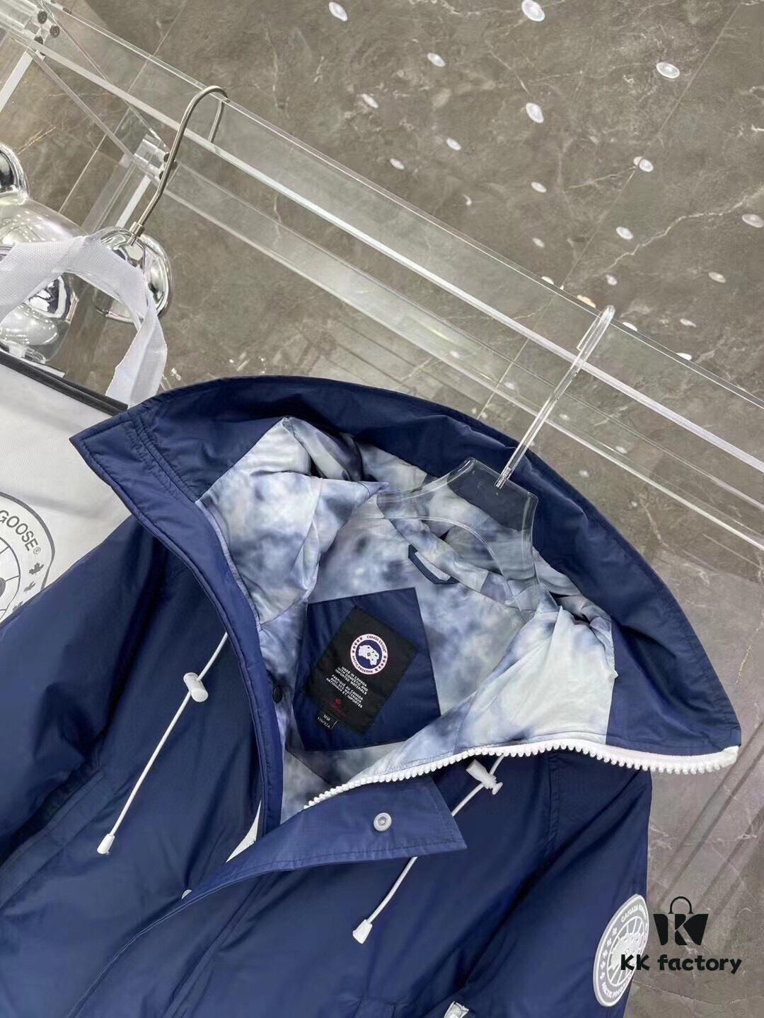 6931a334ccd8ab3d7af9765c Canada Goose White Label Series Official Website Sync 01# - Mood Blue, Dawn Blue, White - 90% White Duck Down - Unisex