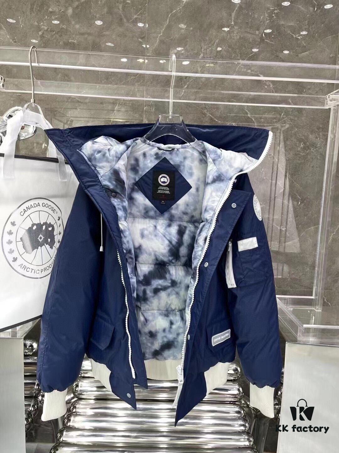 6931a334ccd8ab3d7af9765e Canada Goose White Label Series Official Website Sync 01# - Mood Blue, Dawn Blue, White - 90% White Duck Down - Unisex