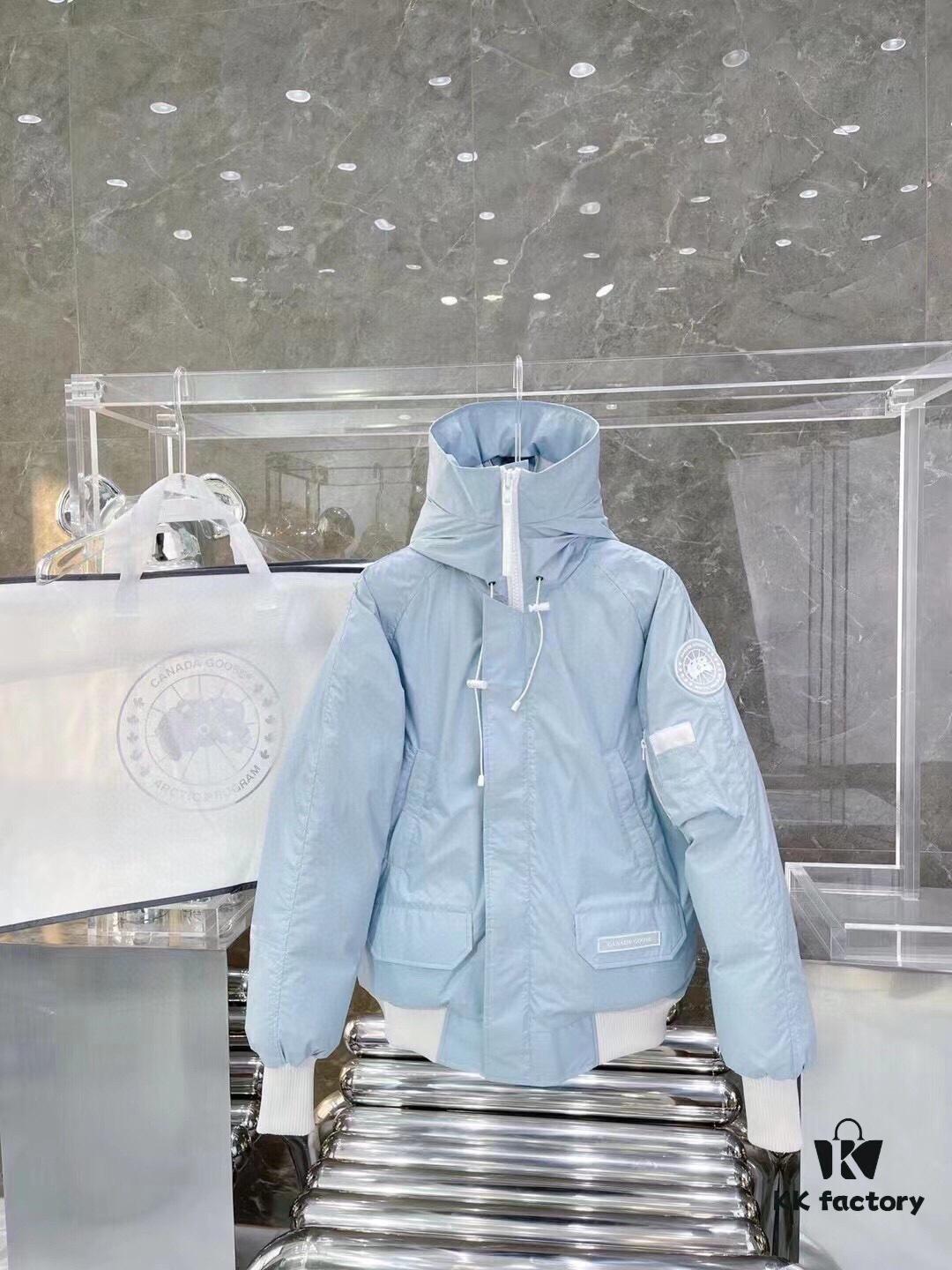 6931a334ccd8ab3d7af97660 Canada Goose White Label Series Official Website Sync 01# - Windproof Warm Down Jacket with 90% White Duck Down Fill, Unisex Style