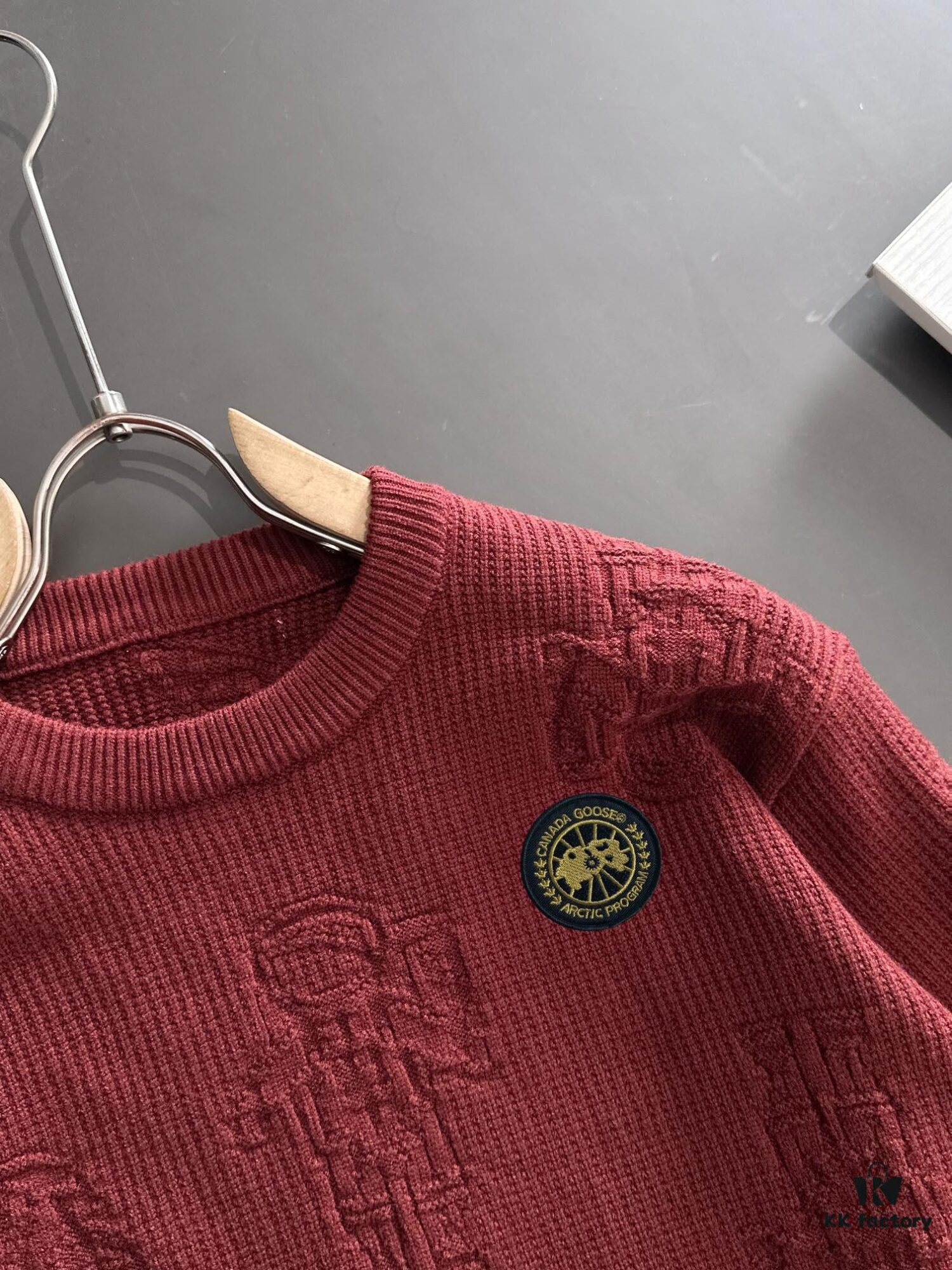 6931a334ccd8ab3d7af9766a Canada Goose 2024 Autumn-Winter New Crew Neck Sweater, Official Website Latest Release, Premium Wool Blend Knitwear with Embroidered Logo, Elegant Tailoring for Ultimate Style