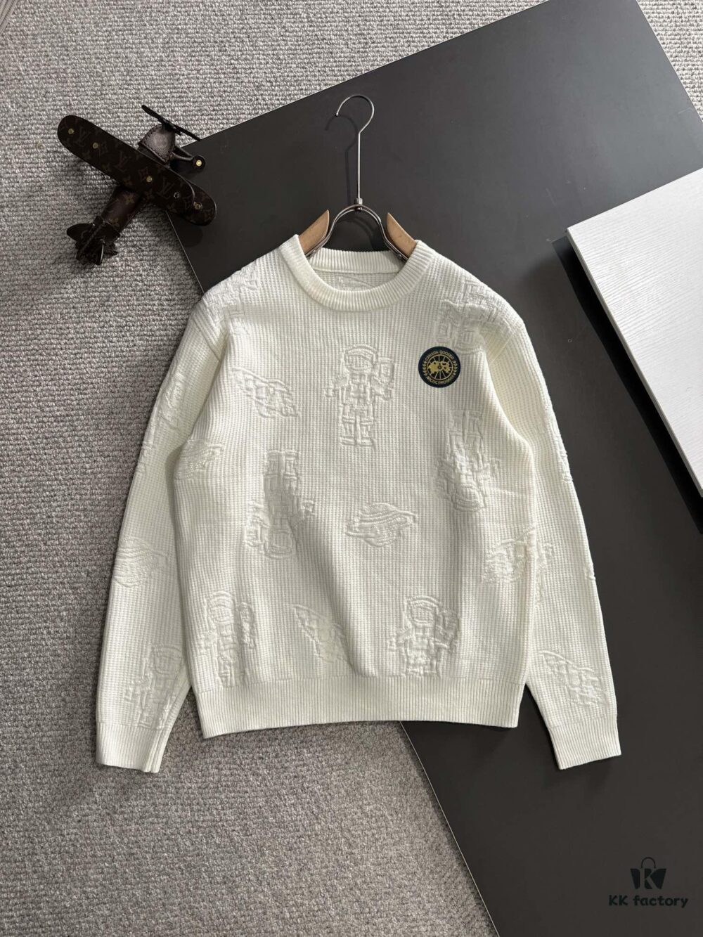 6931a336ccd8ab3d7af97684 Canada Goose 2024 Official Autumn-Winter New Crew Neck Sweater, Hot Selling Style from Boutique, Premium Wool Blend Fabric