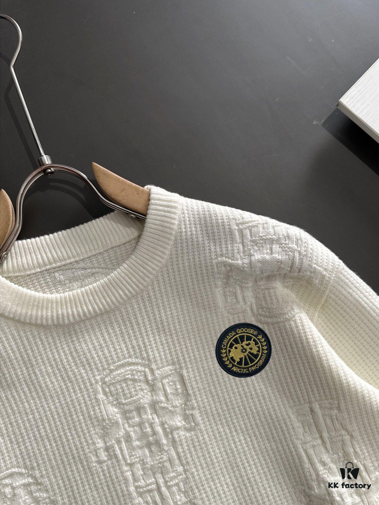 6931a336ccd8ab3d7af97685 Canada Goose 2024 Official Autumn-Winter New Crew Neck Sweater, Hot Selling Style from Boutique, Premium Wool Blend Fabric