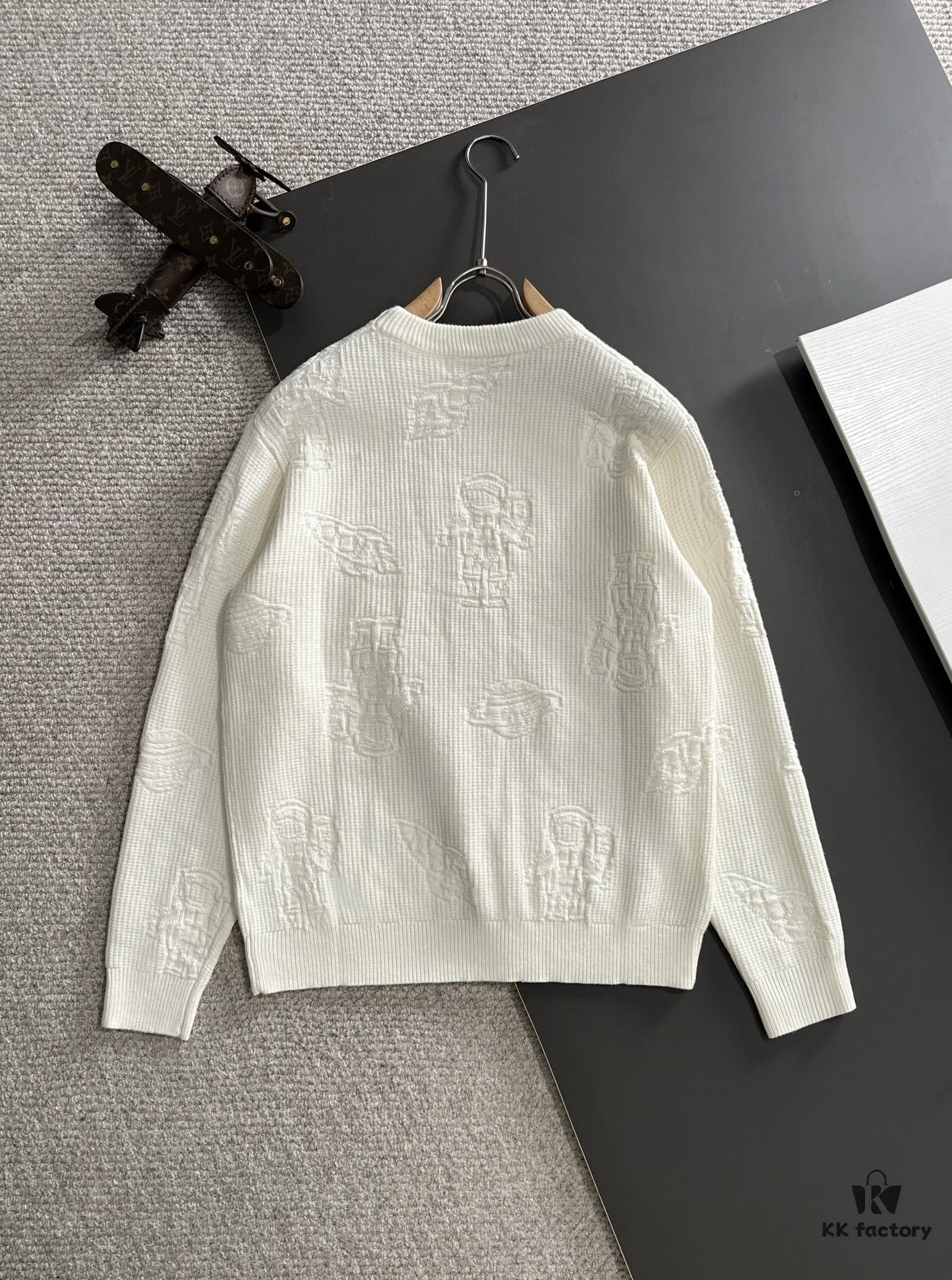 6931a336ccd8ab3d7af9768c Canada Goose 2024 Official Autumn-Winter New Crew Neck Sweater, Hot Selling Style from Boutique, Premium Wool Blend Fabric
