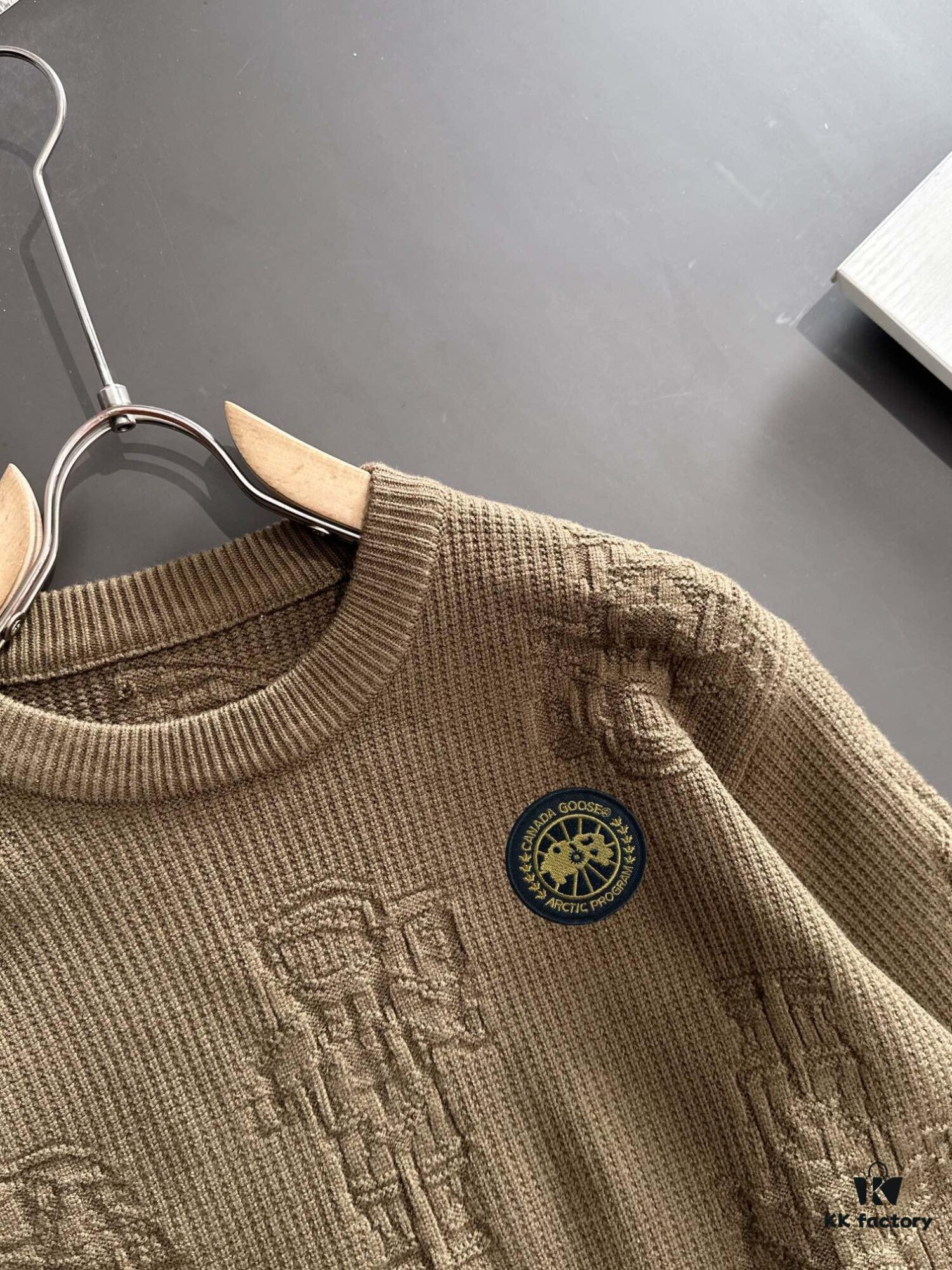 6931a336ccd8ab3d7af9768e Canada Goose 2024 Official Autumn/Winter New Crew Neck Sweater, Hot Selling Fashion Knitwear with Embroidered Logo, Premium Wool Blend Fabric, Direct-Skin Comfortable, M-3XL