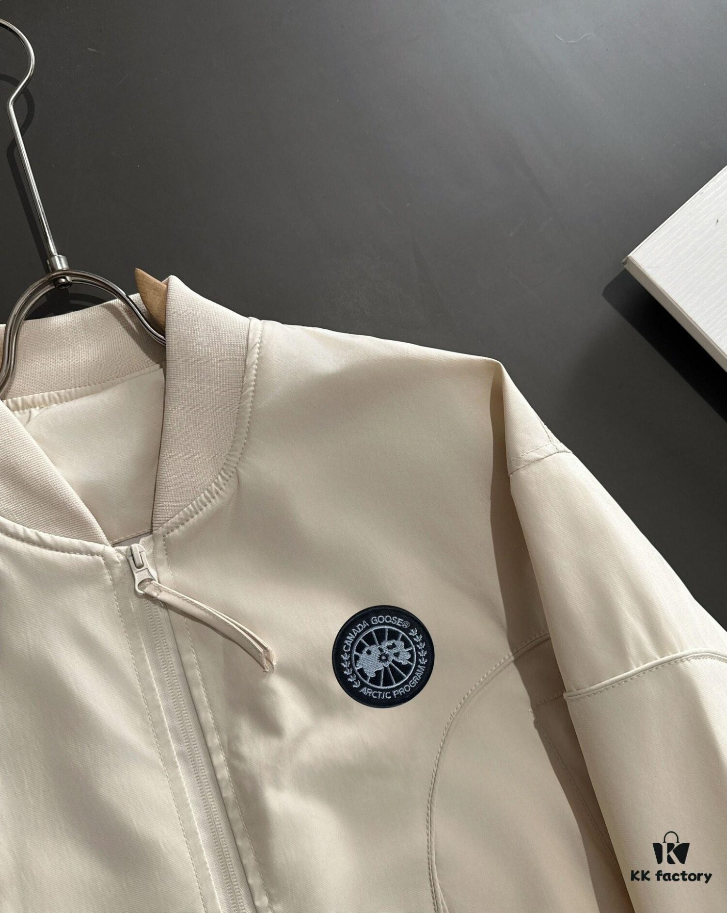 6931a340ccd8ab3d7af97741 Canada Goose 2024 Autumn-Winter New Arrival Zippered Windbreaker Jacket, Custom-Dyed Nylon Fabric, Stylish and Lightweight Outerwear
