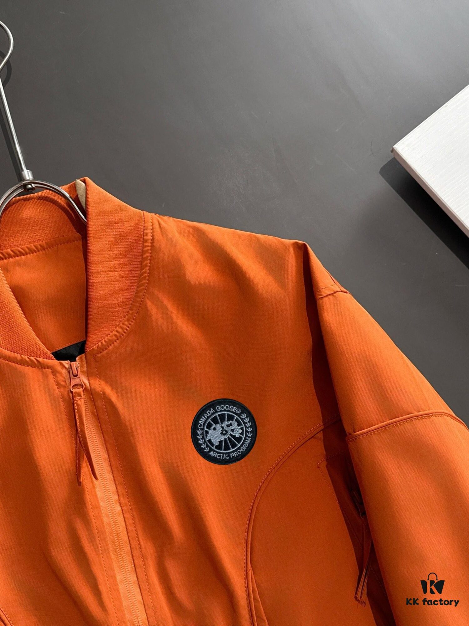 6931a340ccd8ab3d7af9774a Canada Goose 2024 Fall/Winter New Arrival Zip-Up Windbreaker Jacket, Custom-Dyed Nylon Fabric, Stylish and Lightweight Outerwear