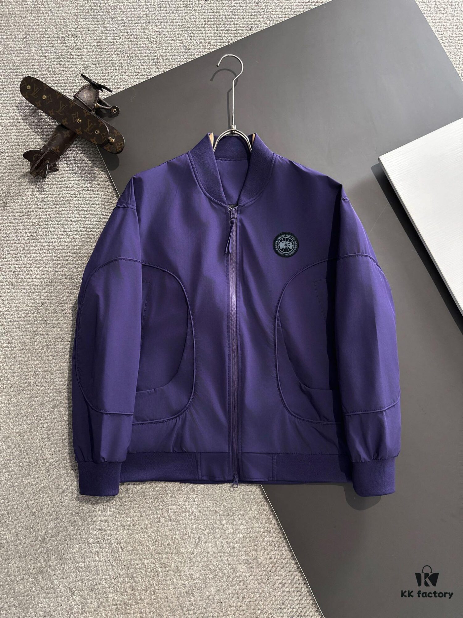 6931a340ccd8ab3d7af97752 Canada Goose 2024 Autumn-Winter New Zip-Up Windbreaker Jacket, Custom-Dyed Nylon Fabric, Lightweight and Elegant, Casual Luxury Urban Style