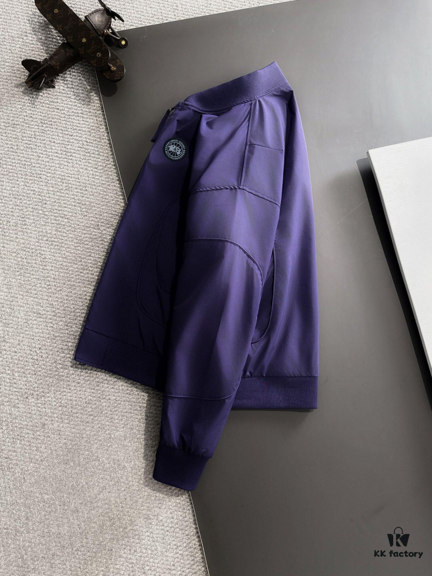 6931a341ccd8ab3d7af97759 Canada Goose 2024 Autumn-Winter New Zip-Up Windbreaker Jacket, Custom-Dyed Nylon Fabric, Lightweight and Elegant, Casual Luxury Urban Style