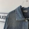 6931a346ccd8ab3d7af977b2 New Saint Laurent YSL Star Sequin Embroidery Distressed Rhinestone Denim Jacket for Men and Women