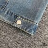6931a346ccd8ab3d7af977b6 New Saint Laurent YSL Star Sequin Embroidery Distressed Rhinestone Denim Jacket for Men and Women