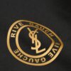 New Arrival 25S Saint Laurent Embossed Logo T-Shirt, Premium Garment-Washed Cotton, Unisex Relaxed Fit