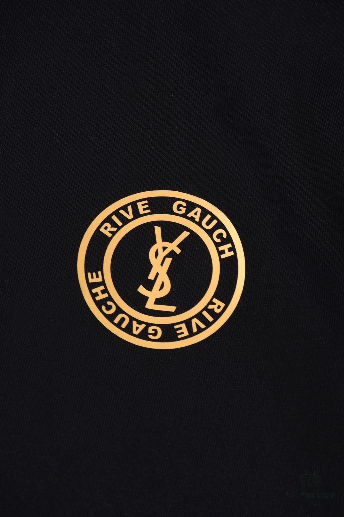 6931a34accd8ab3d7af977fe New Arrival 25S Saint Laurent Embossed Logo T-Shirt, Premium Garment-Washed Cotton, Unisex Loose Fit, Soft and Comfortable