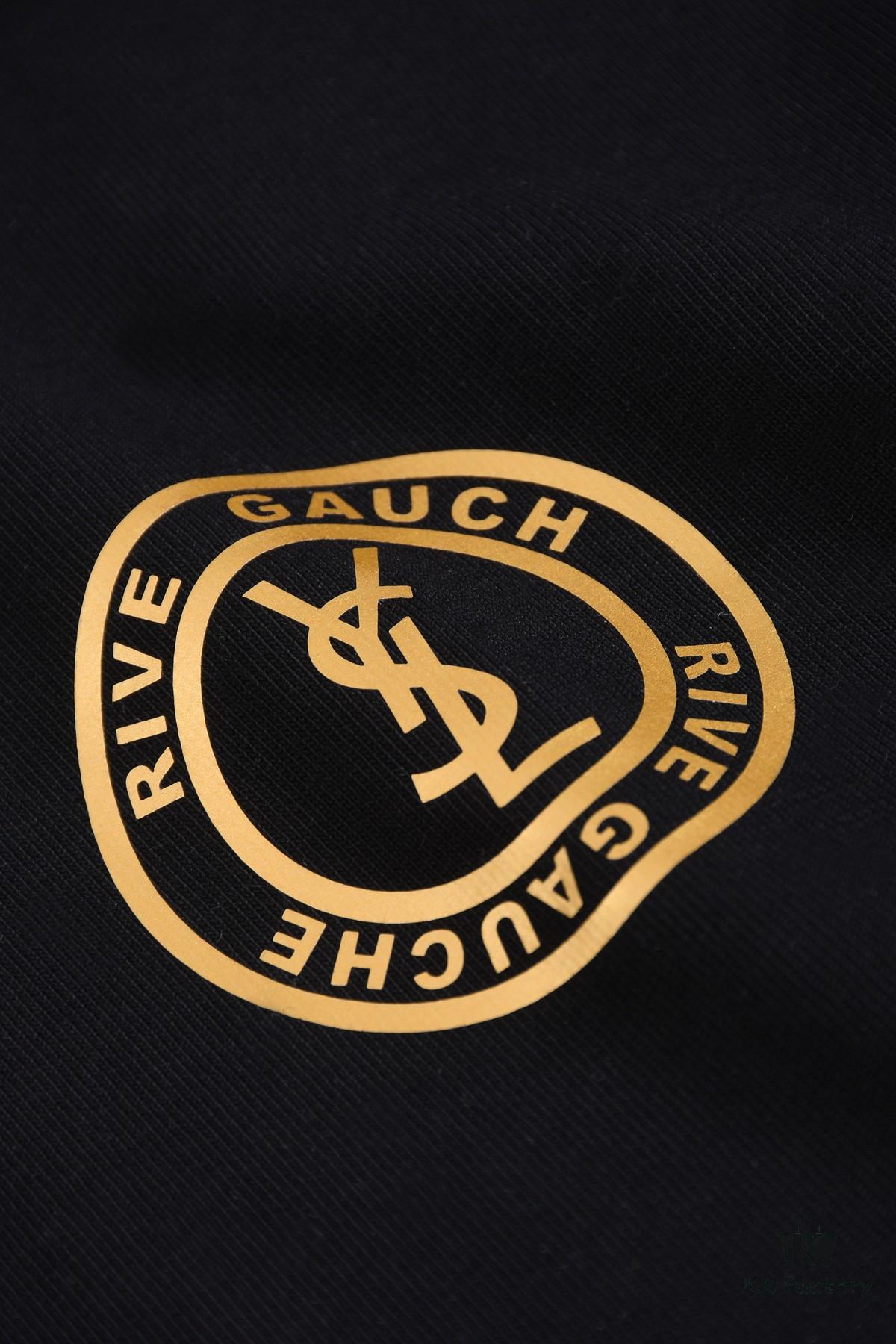6931a34accd8ab3d7af977ff New Arrival 25S Saint Laurent Embossed Logo T-Shirt, Premium Garment-Washed Cotton, Unisex Loose Fit, Soft and Comfortable