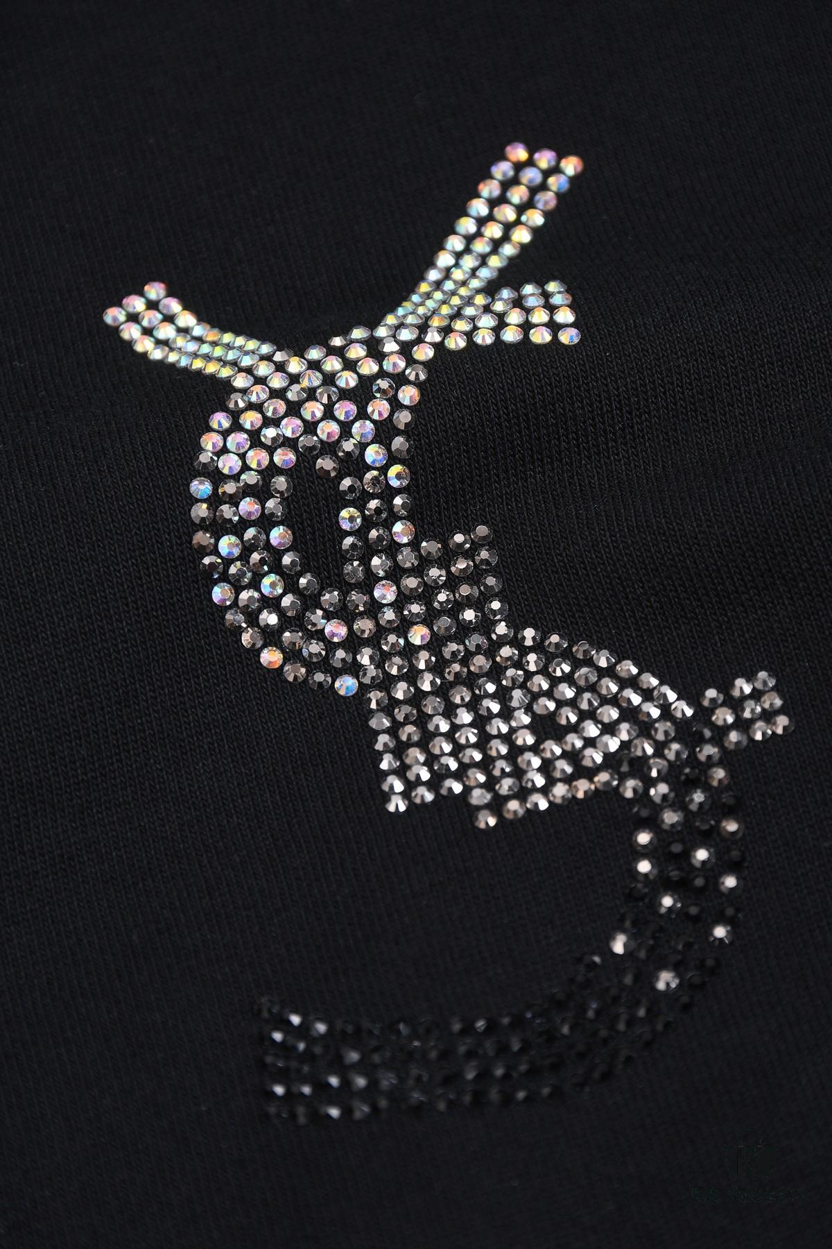 6931a34bccd8ab3d7af97811 New Arrival 25S Saint Laurent Rhinestone T-Shirt, Heavyweight Cotton Washed Fabric, Unisex Loose Fit Fashion Tee