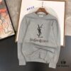 6931a34cccd8ab3d7af97827 YSL Saint Laurent Autumn-Winter Classic Round-Neck Pullover Wool Sweater, 2025 Latest Design, Proportional Fit, Color-Contrast Logo