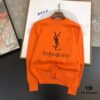 6931a34cccd8ab3d7af97829 YSL Saint Laurent Autumn-Winter Classic Round-Neck Pullover Wool Sweater, 2025 Latest Design, Proportional Fit, Color-Contrast Logo