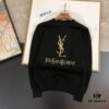 6931a34cccd8ab3d7af9782b YSL Saint Laurent Autumn-Winter Classic Round-Neck Pullover Wool Sweater, 2025 Latest Design, Proportional Fit, Color-Contrast Logo