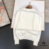 6931a34cccd8ab3d7af9782e YSL Saint Laurent Autumn-Winter Classic Round-Neck Pullover Wool Sweater, 2025 Latest Design, Proportional Fit, Color-Contrast Logo