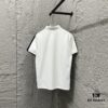 YSL Saint Laurent Short-Sleeve Polo Shirt 2025 Spring/Summer New Arrival Minimalist Letter Embroidery Beaded Fabric Unisex Polo Collar