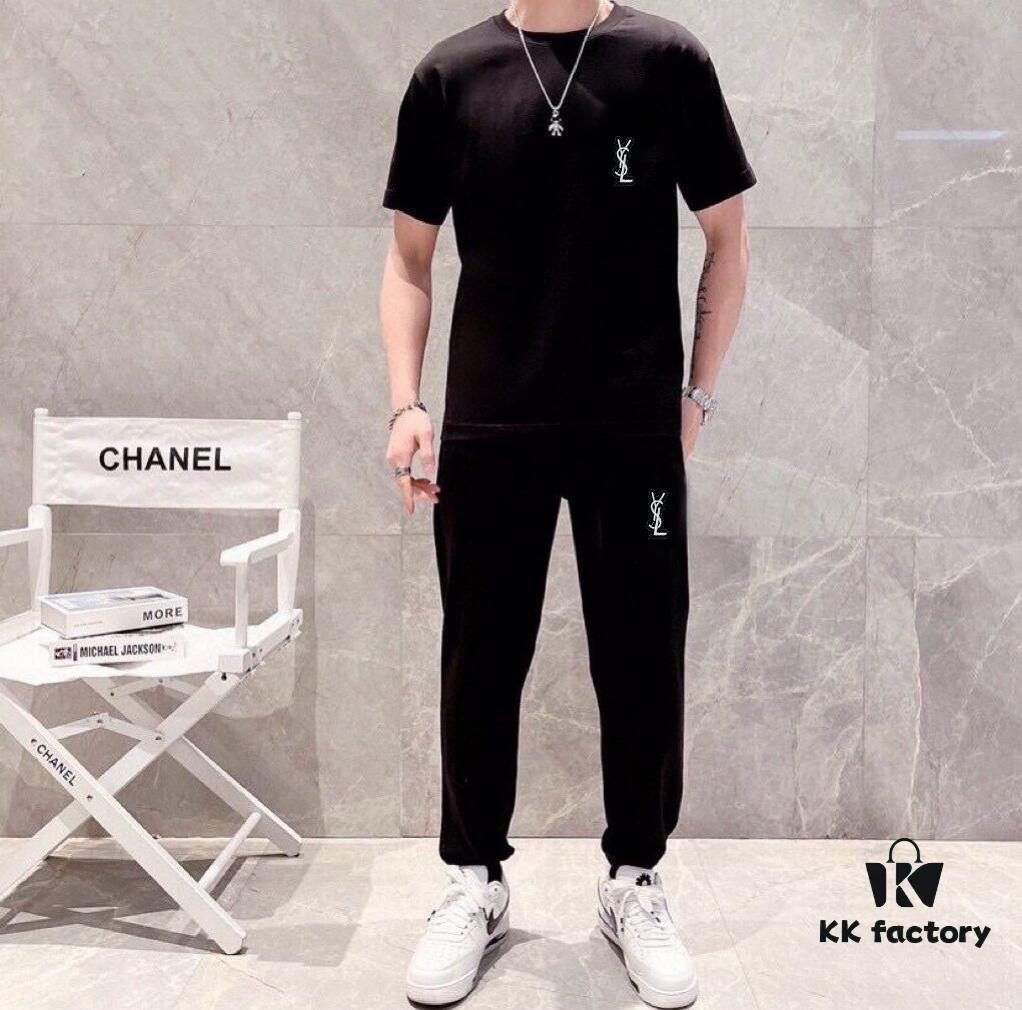 6931a34eccd8ab3d7af97854 YSL Saint Laurent (Perfect for Plus-Size) 2025 Official Website Same Style, World-Famous Luxury Brand, Men's Summer High-Quality Double-Mercerized Cotton Set, Imported Original Fabric, Trendy Fashion Item of the Season, Versatile Bestseller, Simple and Elegant Design with Precision Craftsmanship to Keep You at the Pinnacle of Style