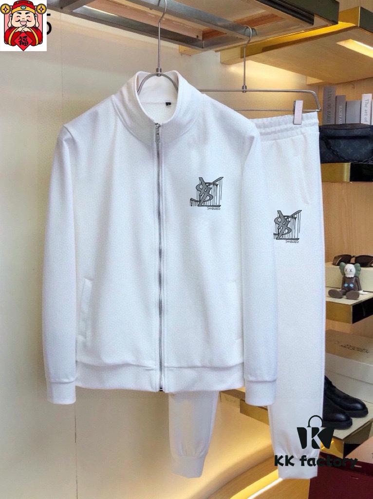 6931a34eccd8ab3d7af9785d YSL Saint Laurent (Gospel for the Plus-Sized) Hot New 2025 Cardigan Sweatshirt Set – Official Website Original Version, Premium Natural Roman Cotton 100%, Elegant and Comfortable, Authentic Hardware, Retail Sizes M-5XL (Fits up to 220 lbs)