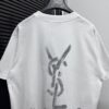 6931a350ccd8ab3d7af9787e YSL Saint Laurent 25SS Classic Logo Short-Sleeve T-Shirt