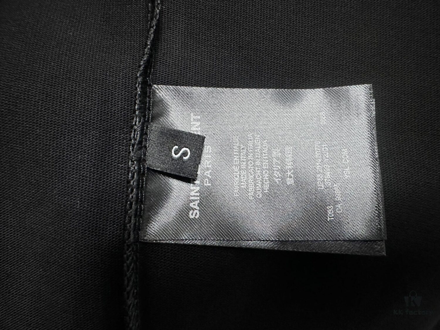 6931a351ccd8ab3d7af9788a YSL Saint Laurent 25SS Classic Logo Short-Sleeve T-Shirt