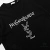 6931a354ccd8ab3d7af978be Saint Laurent Paris 23SS Color-Block Letter Short Sleeve T-Shirt
