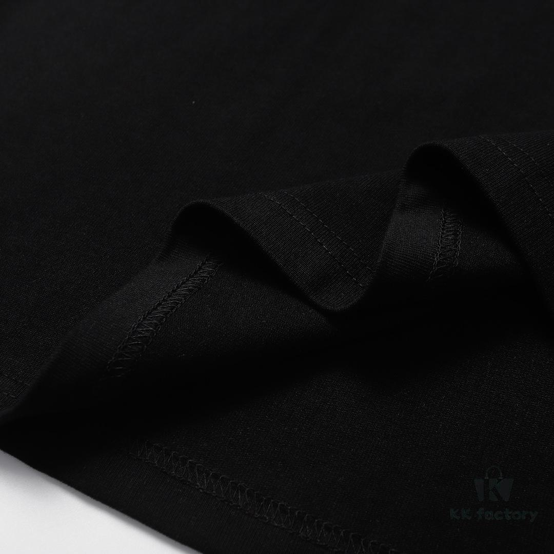 6931a354ccd8ab3d7af978c0 Saint Laurent Paris 23SS Color-Block Letter Short Sleeve T-Shirt
