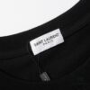 6931a354ccd8ab3d7af978c1 Saint Laurent Paris 23SS Color-Block Letter Short Sleeve T-Shirt